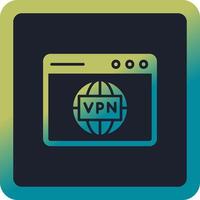 icono de vector vpn