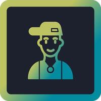 Rapper Vector Icon