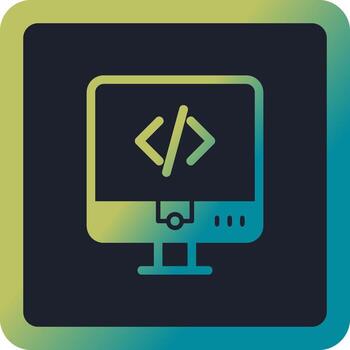 Coding Vector Icon