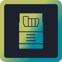 Cigarette Box Vector Icon