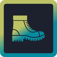 Military Boot Vector Icon