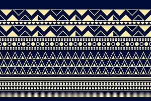 Geometric seamless ethnic pattern. Geometric ethnic pattern can be used in fabric design for clothes, wrapping, textile, embroidery, carpet, tribal pattern vector