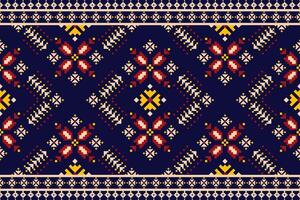 Geometric seamless ethnic pattern. Can be used in fabric design for cloth, fabric, carpet vector