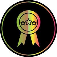 Quality Glyph Due Color Icon vector