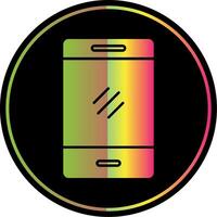 Smartphone Glyph Due Color Icon vector