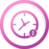 Time Is Money Vector Icon