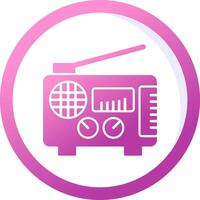 Radio Vector Icon