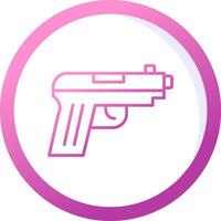 Pistol Gun Vector Icon