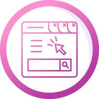 Webpage Vector Icon