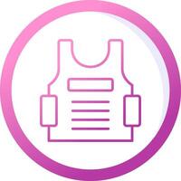 Bulletproof Vest Vector Icon