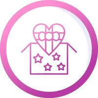 Heart Box Vector Icon