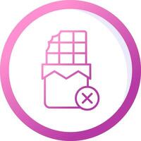 No Chocolate Vector Icon