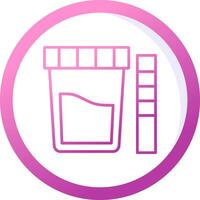 Urine Test Vector Icon