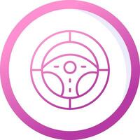 Steering Wheel Vector Icon