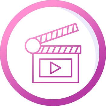 Clapperboard Vector Icon