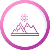 Mountain Vector Icon