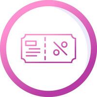 Gift Voucher Vector Icon