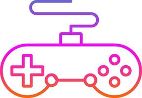 Controllers Line Gradient Icon vector
