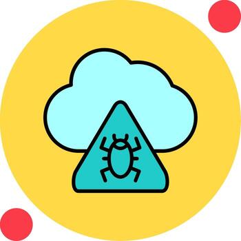 Cloud Computing Vector Icon