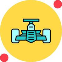 Racing Car Vector Icon