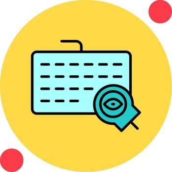 Keylogger Vector Icon