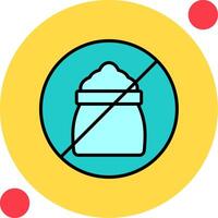 No Sugar Vector Icon