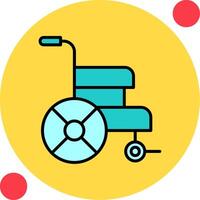 Wheelchair Vector Icon