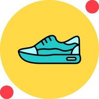 Hip Hop Shoes Vector Icon