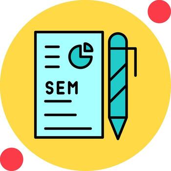 Data Analytics Vector Icon