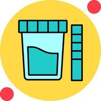 Urine Test Vector Icon