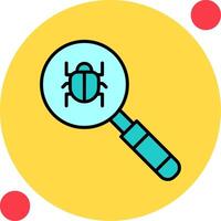 Virus detection Vector Icon