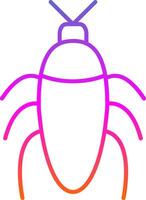 Insect Line Gradient Icon vector