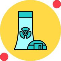 Nuclear Power Vector Icon