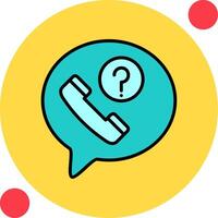 Missed call Vector Icon
