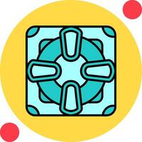 Lifesaver Vector Icon