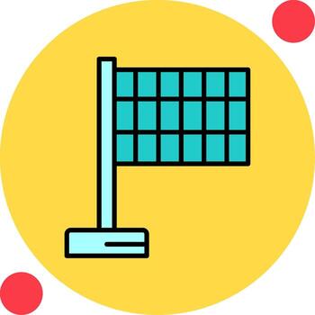 icono de vector de bandera