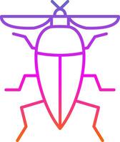 Insect Line Gradient Icon vector