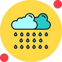 Rain Vector Icon