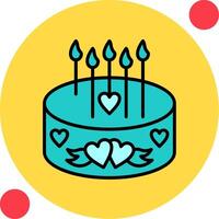 Cake Vector Icon