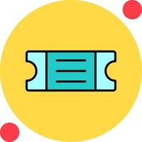 Ticket Vector Icon