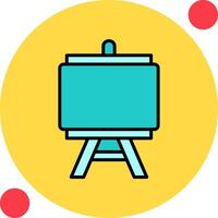 Canvas Vector Icon