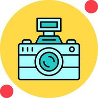 Photo Camera Vector Icon