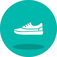 icono de vector de zapatillas