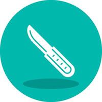 icono de vector de cuchillo