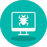 Computer Virus Vector Icon