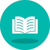 Open Book Vector Icon