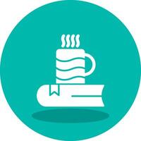 Tea Book Vector Icon