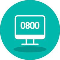 Help Line Vector Icon
