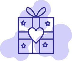 icono de vector de regalo