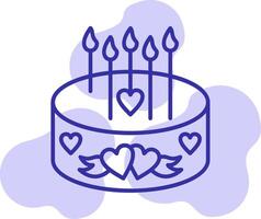 Cake Vector Icon